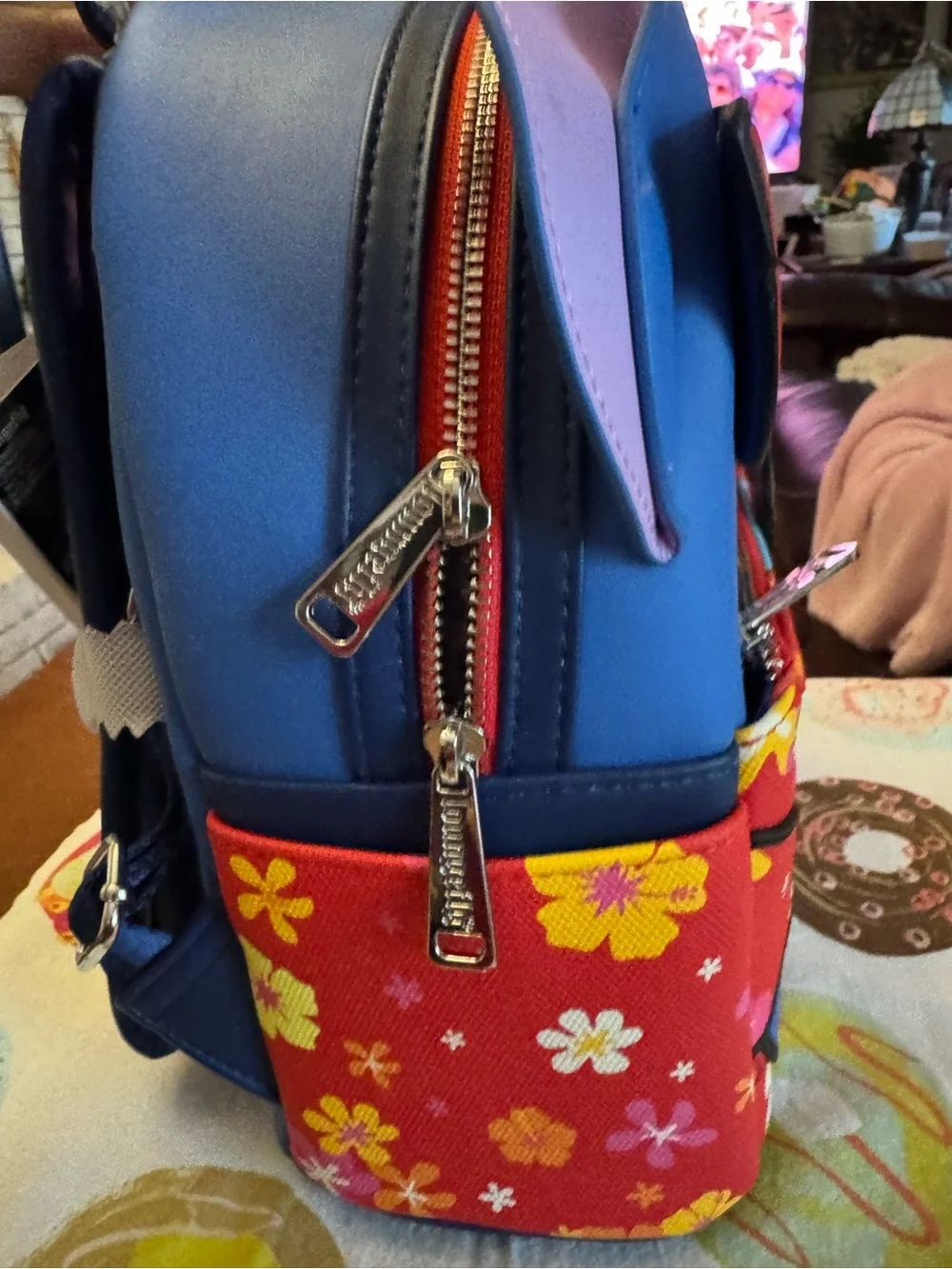 Stitch Kids' Mini Backpack with Sunglasses Design - Loungefly Summer Edition